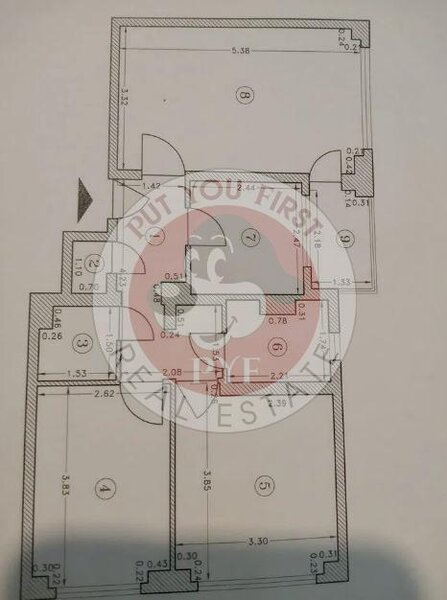 Politehnica  | Apartament 3 camere | Decomandat | 63mp | B11630